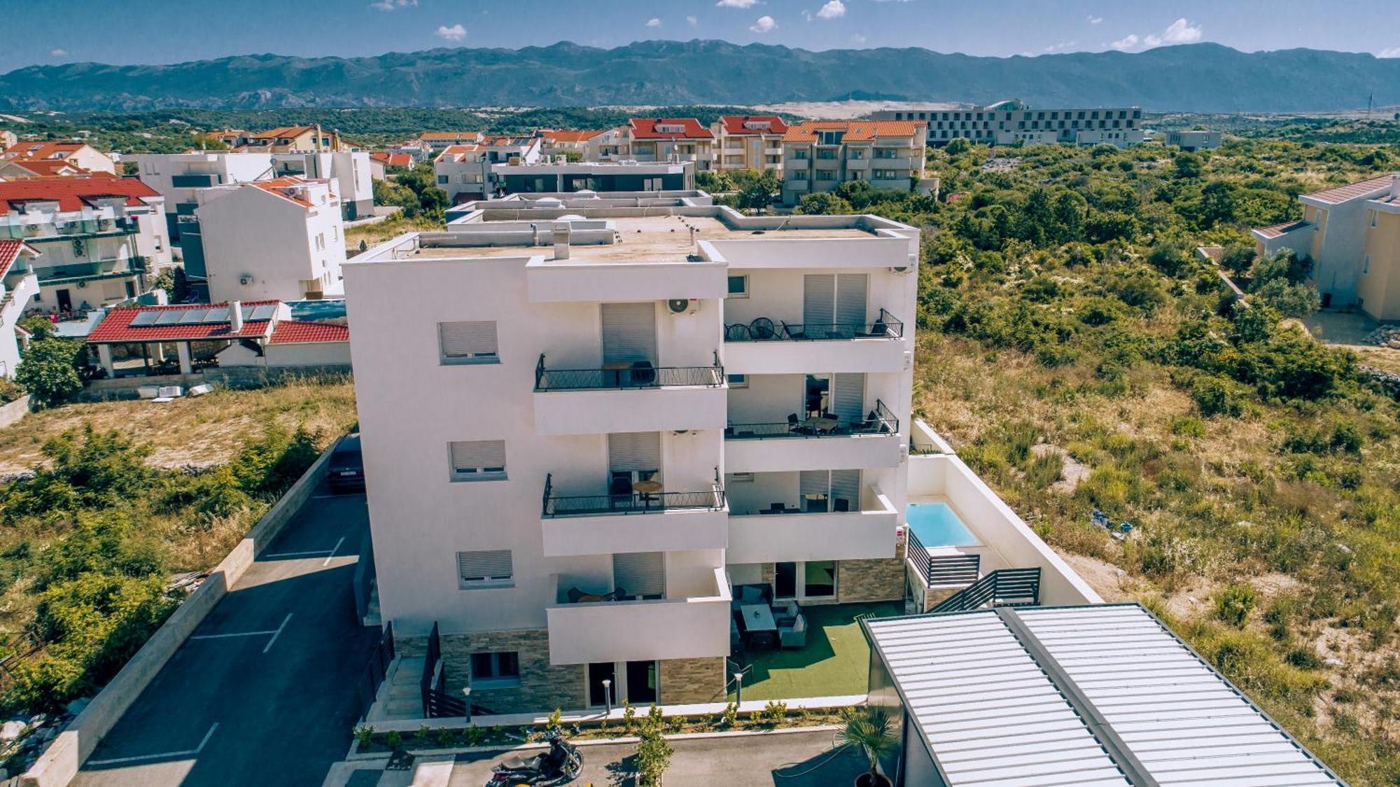 Apartment Bella Novalja Kültér fotó